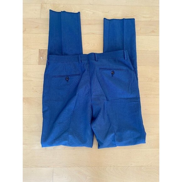 Soul Of London BNWOT stretch pants Trousers sz 33 Reg blue dress pants - Picture 6 of 7